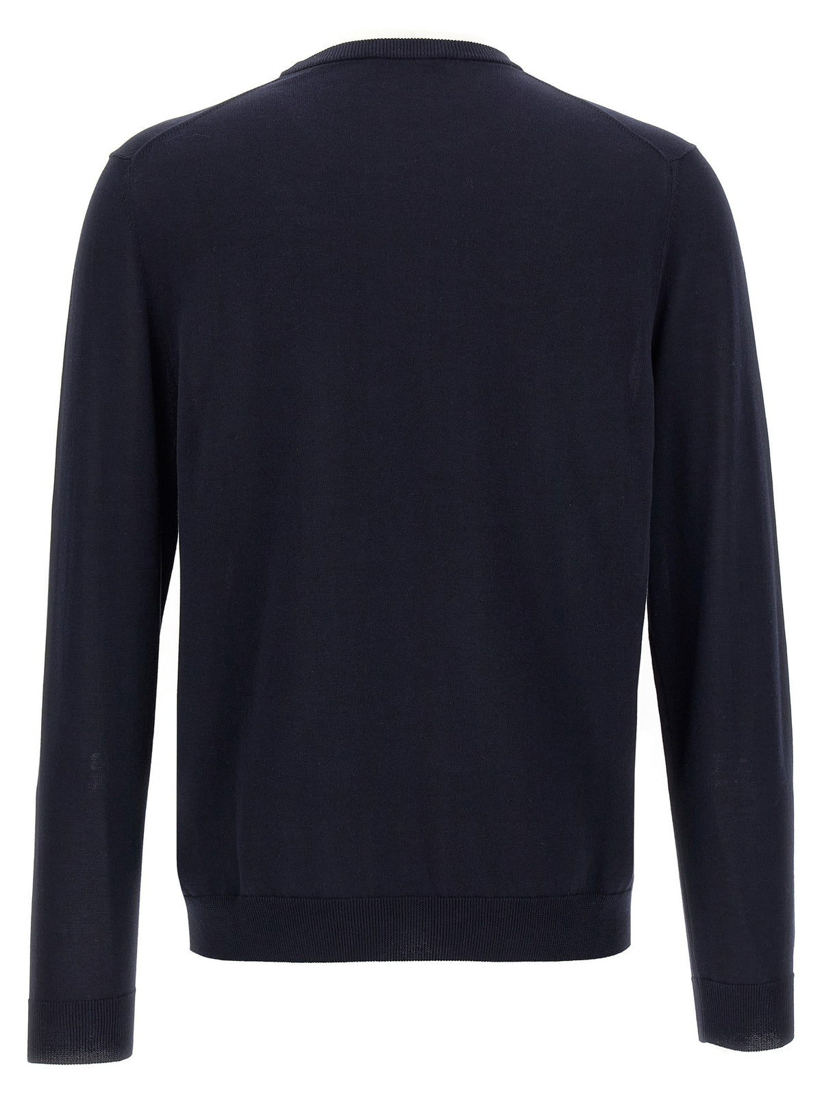 Zanone Cotton Sweater Blue