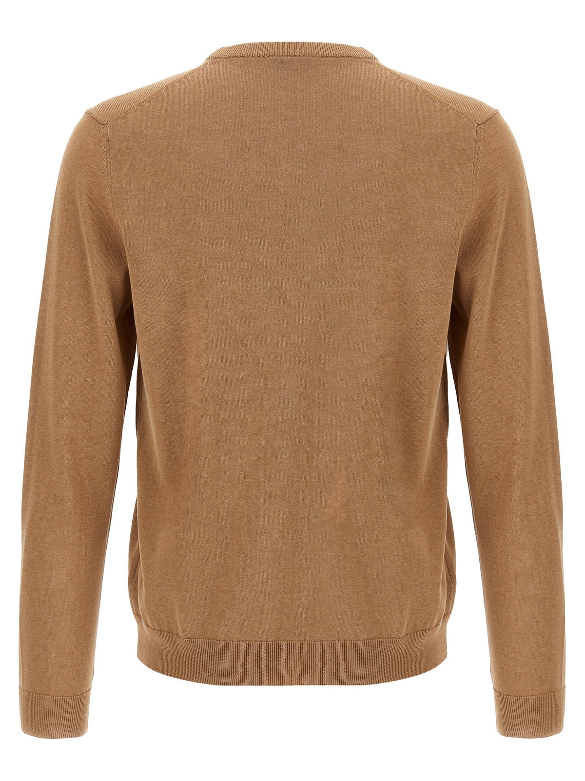 Zanone Cotton Sweater Beige