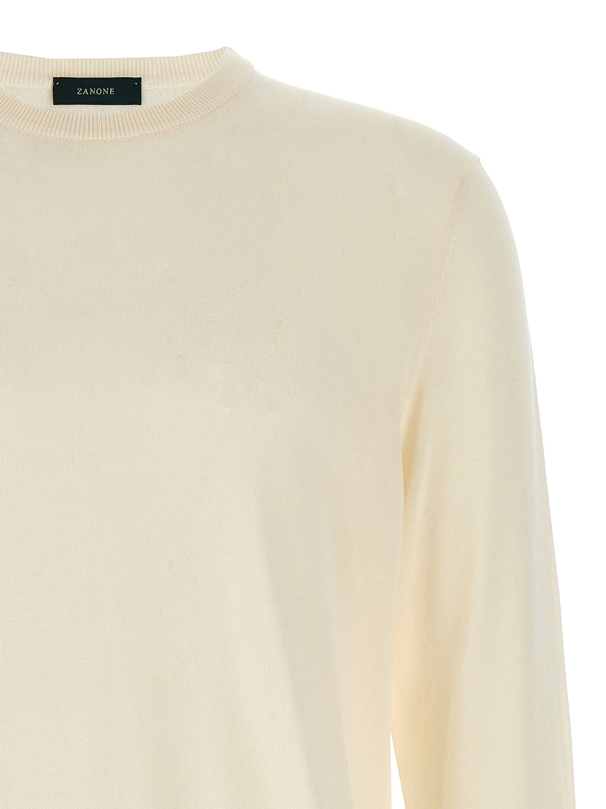 Zanone Cotton Sweater White