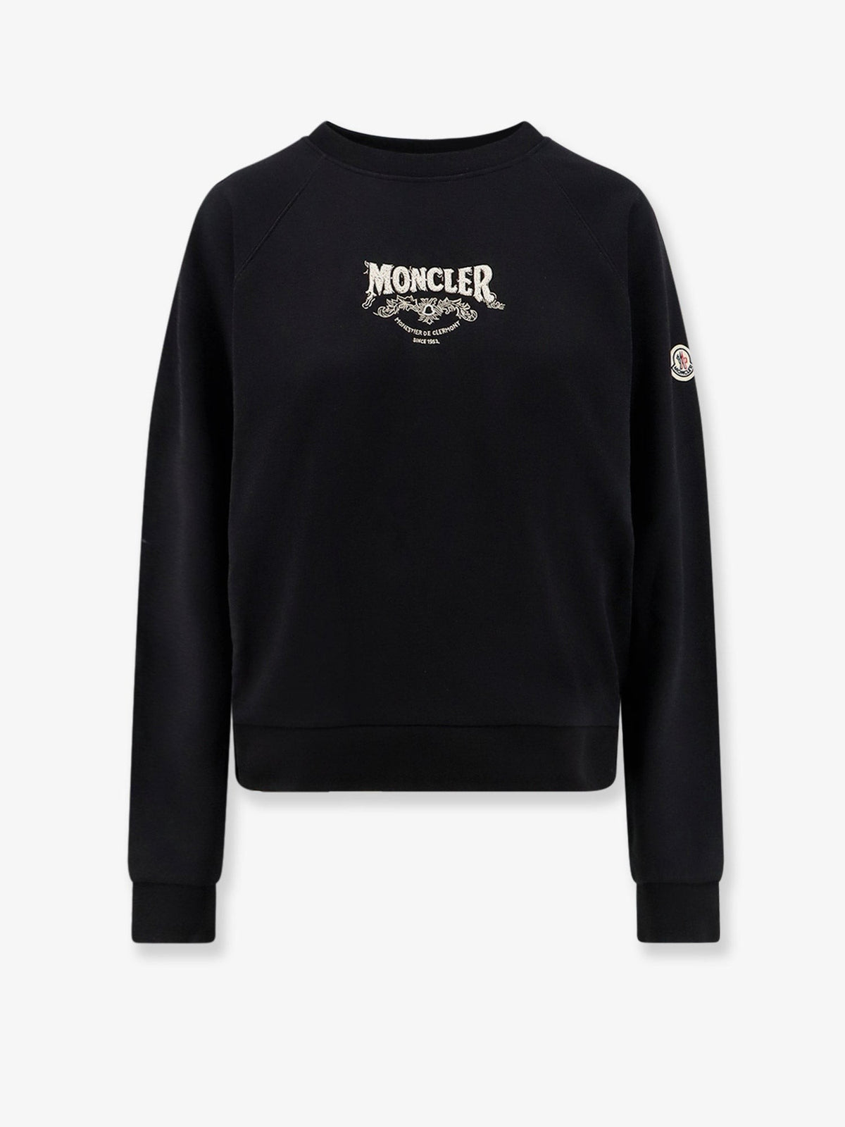 Moncler Women's Cotton Sweatshirt Black