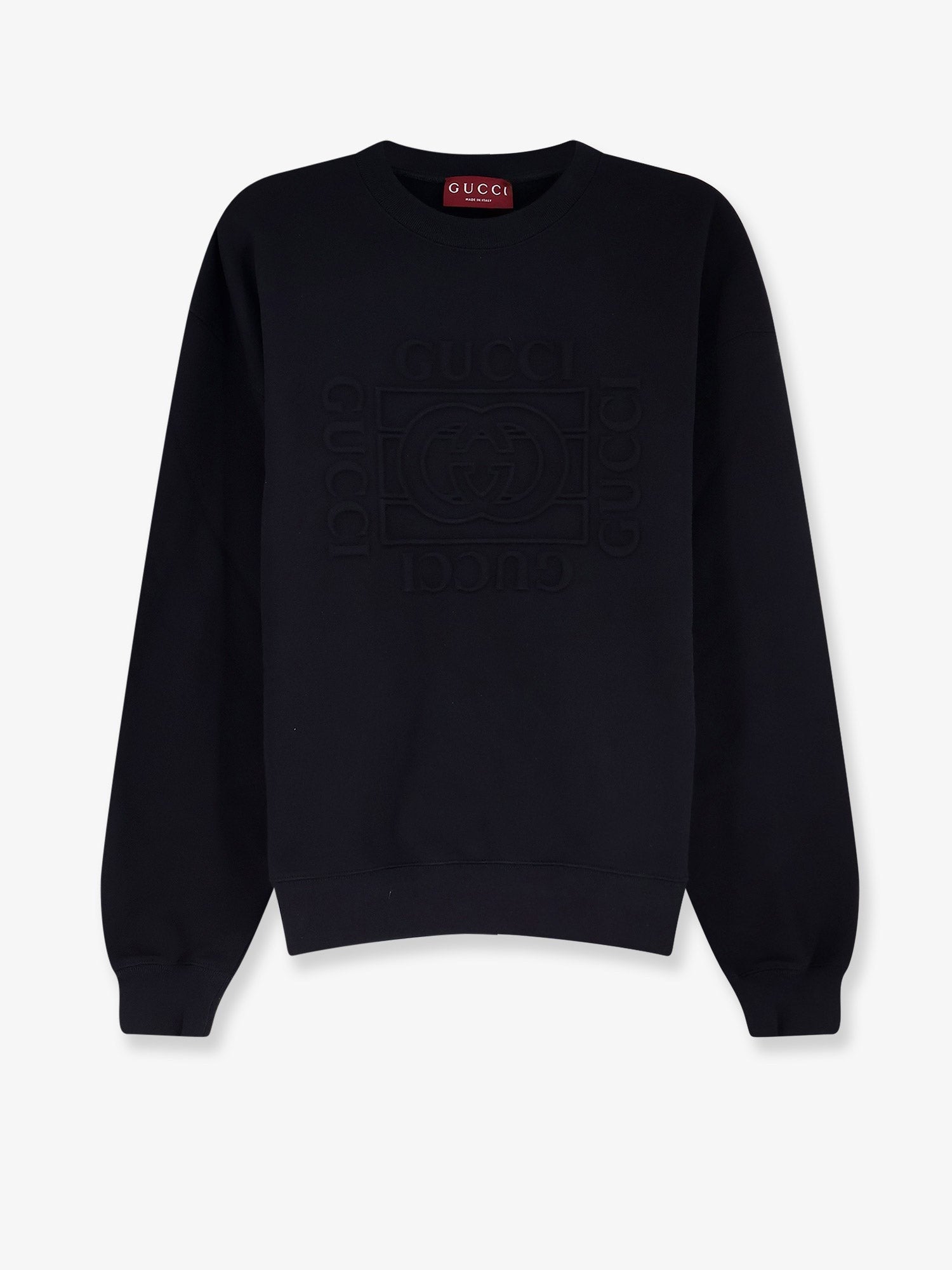 Gucci Men's Incrocio GG Sweatshirt Black