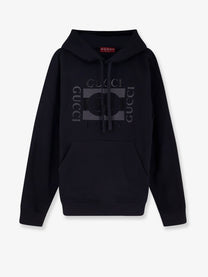 Gucci Men's Gucci Incrocio GG Hoodie Black