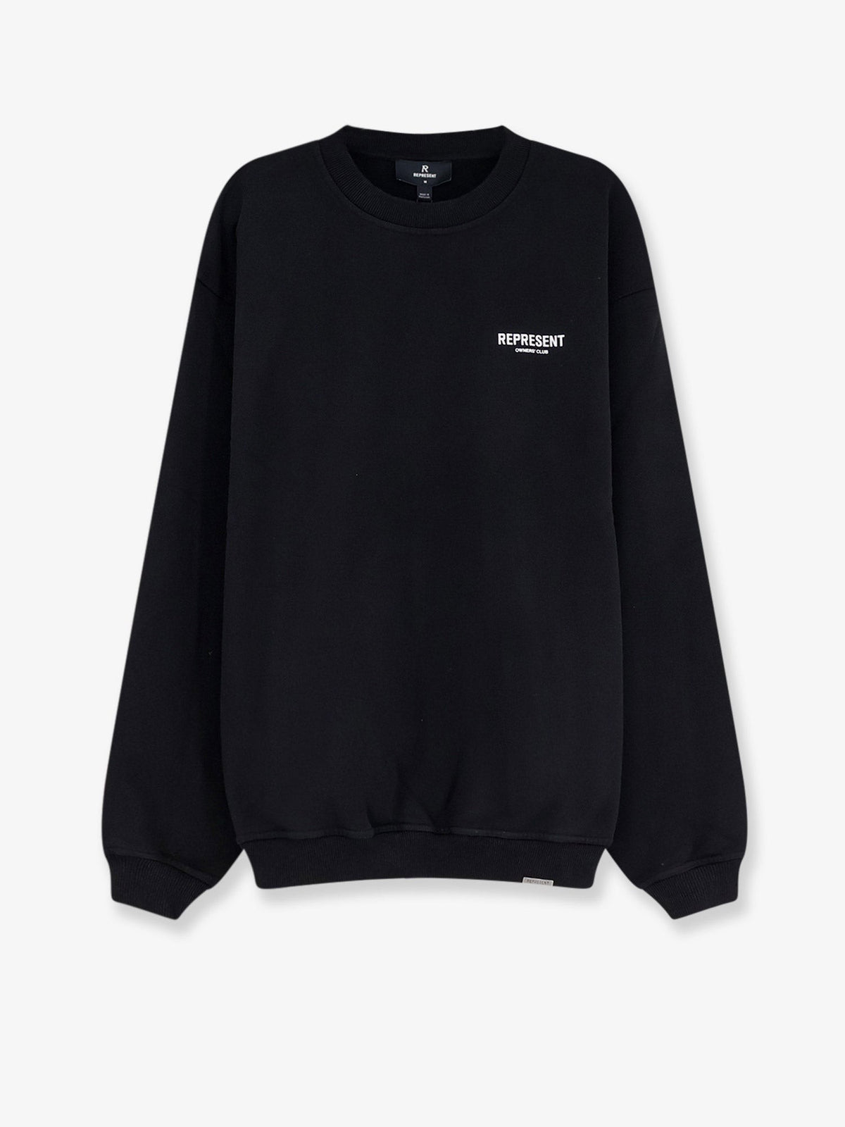 Represent Men's Cotton Sweatshirt Black