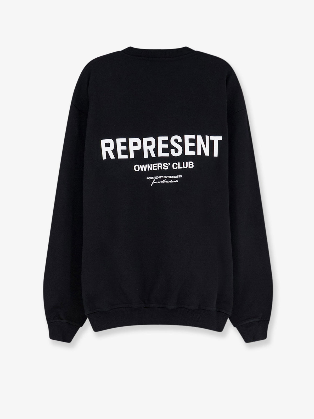 Represent Men's Cotton Sweatshirt Black