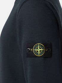 Stone Island Men's Cotton Sweatshirt Blue, view 3