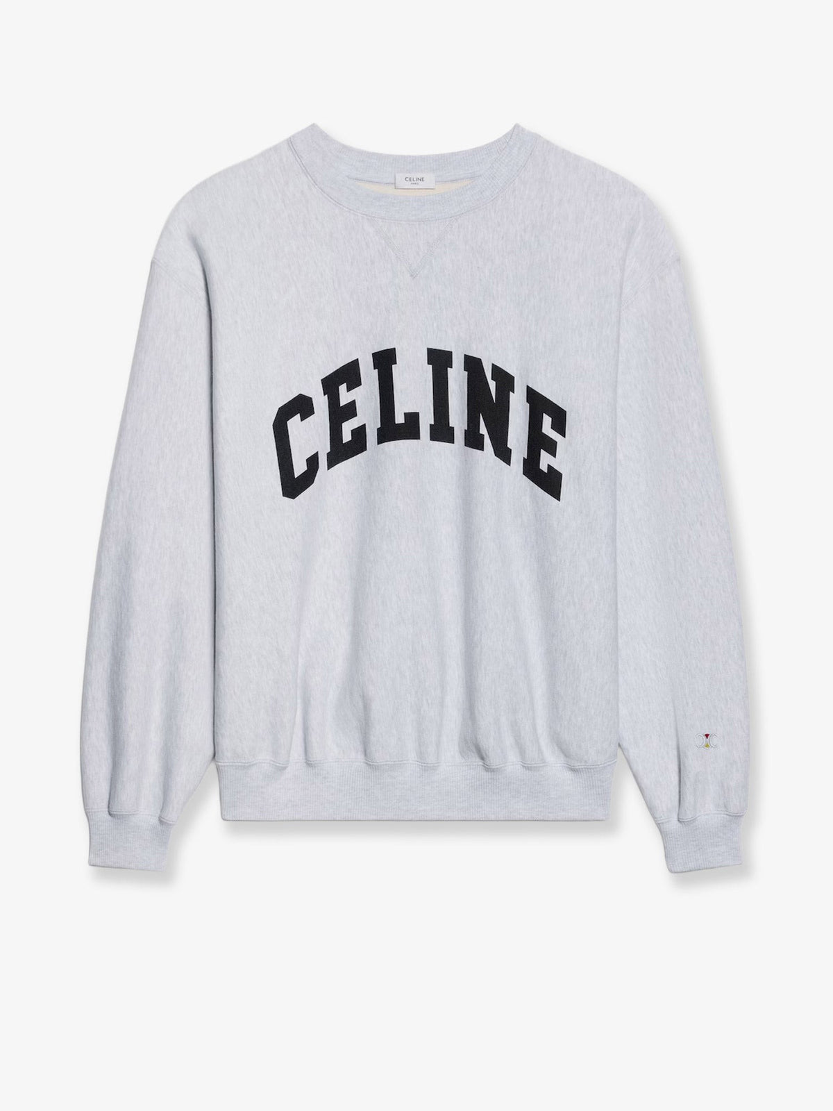 Celine Men's Cotton Sweatshirt Black