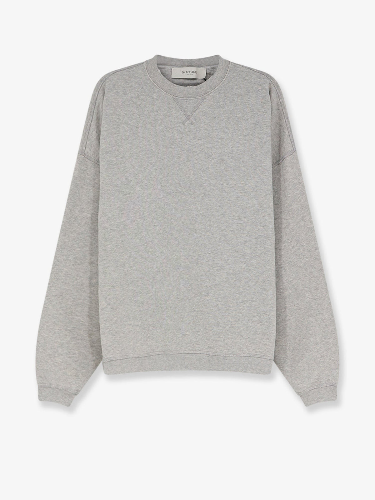 Golden Goose Unisex Cotton Sweatshirt Grey