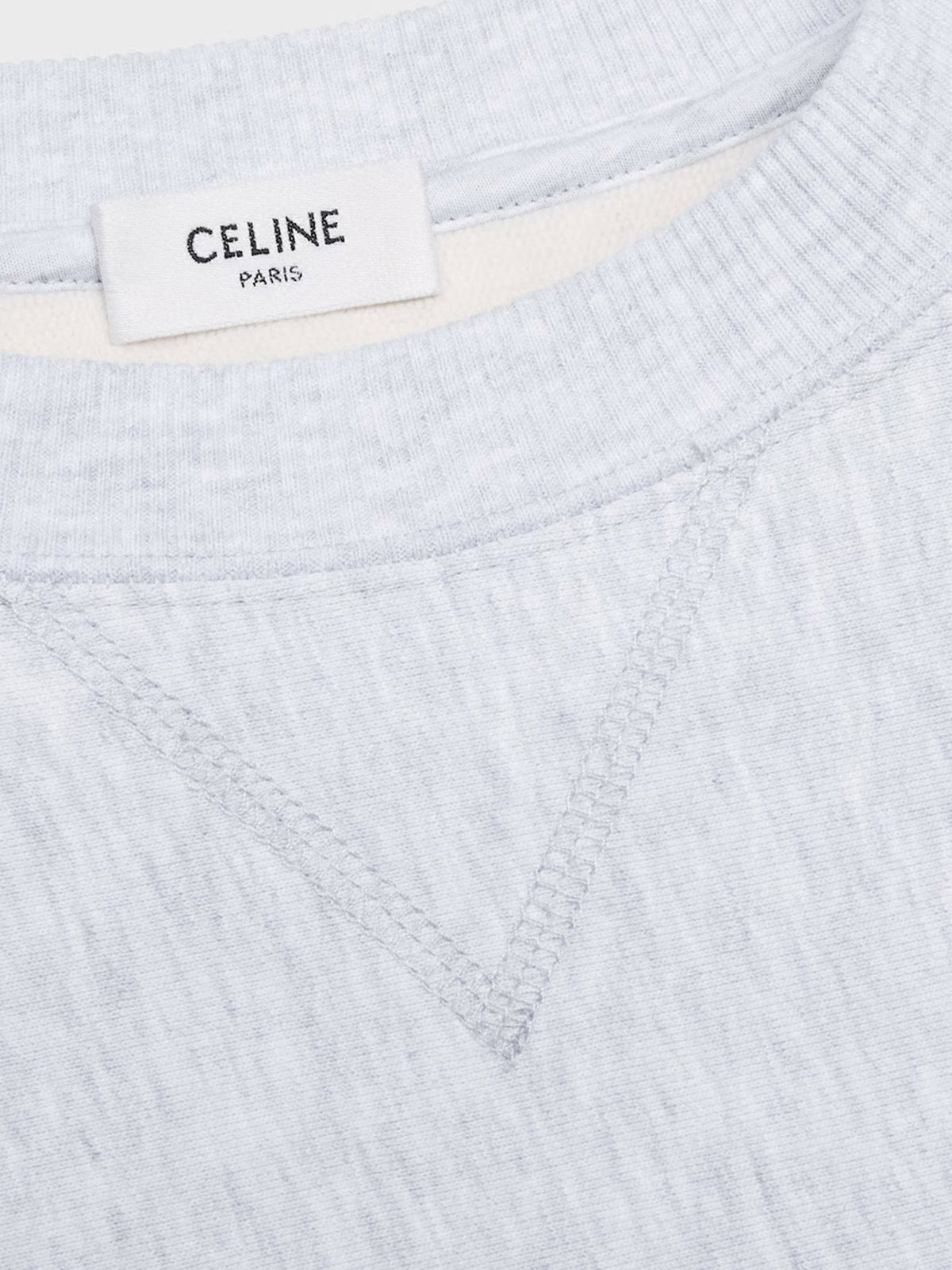 Celine Men's Cotton Sweatshirt Black