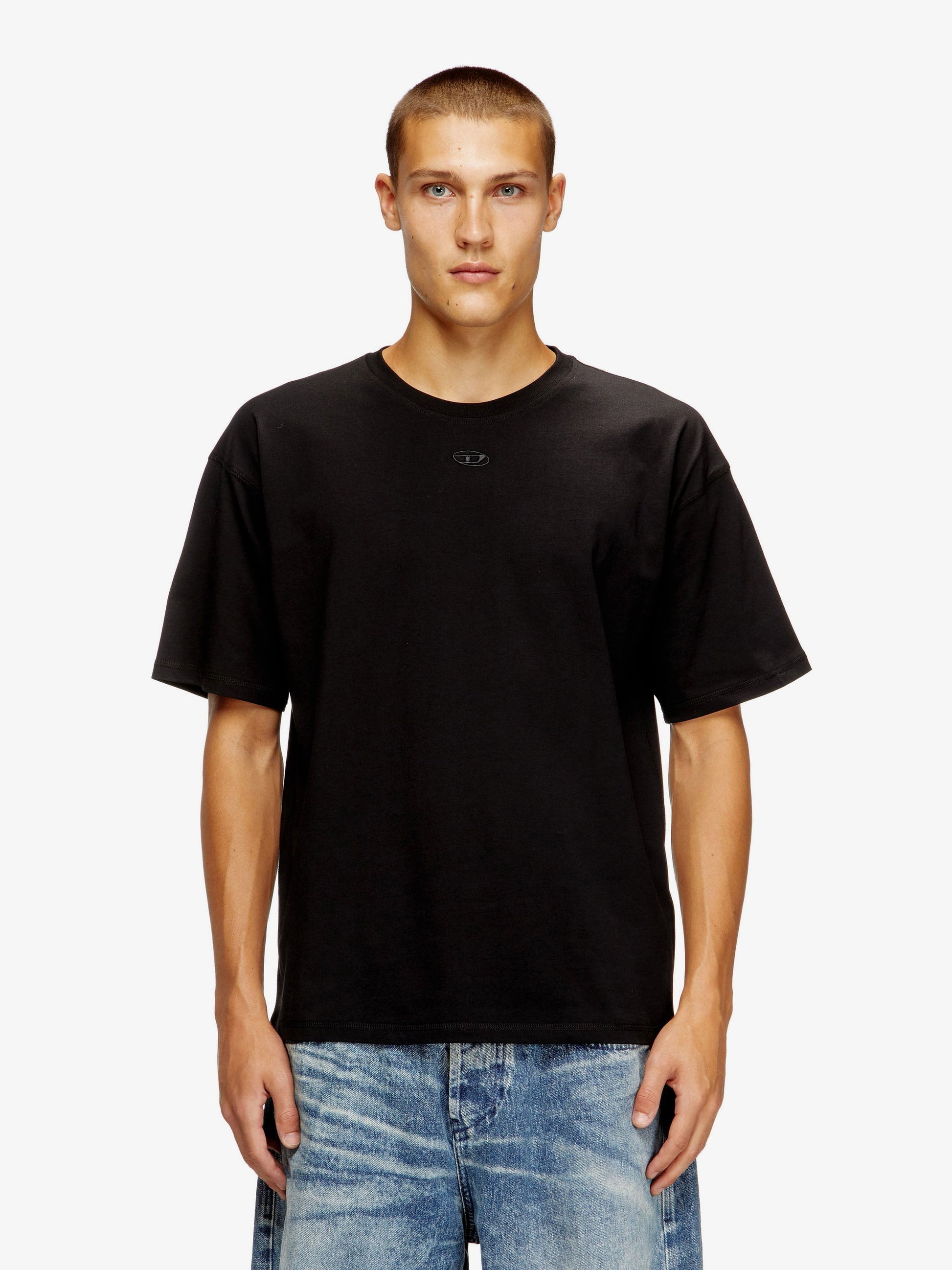 Diesel Men's Cotton Shirt Black