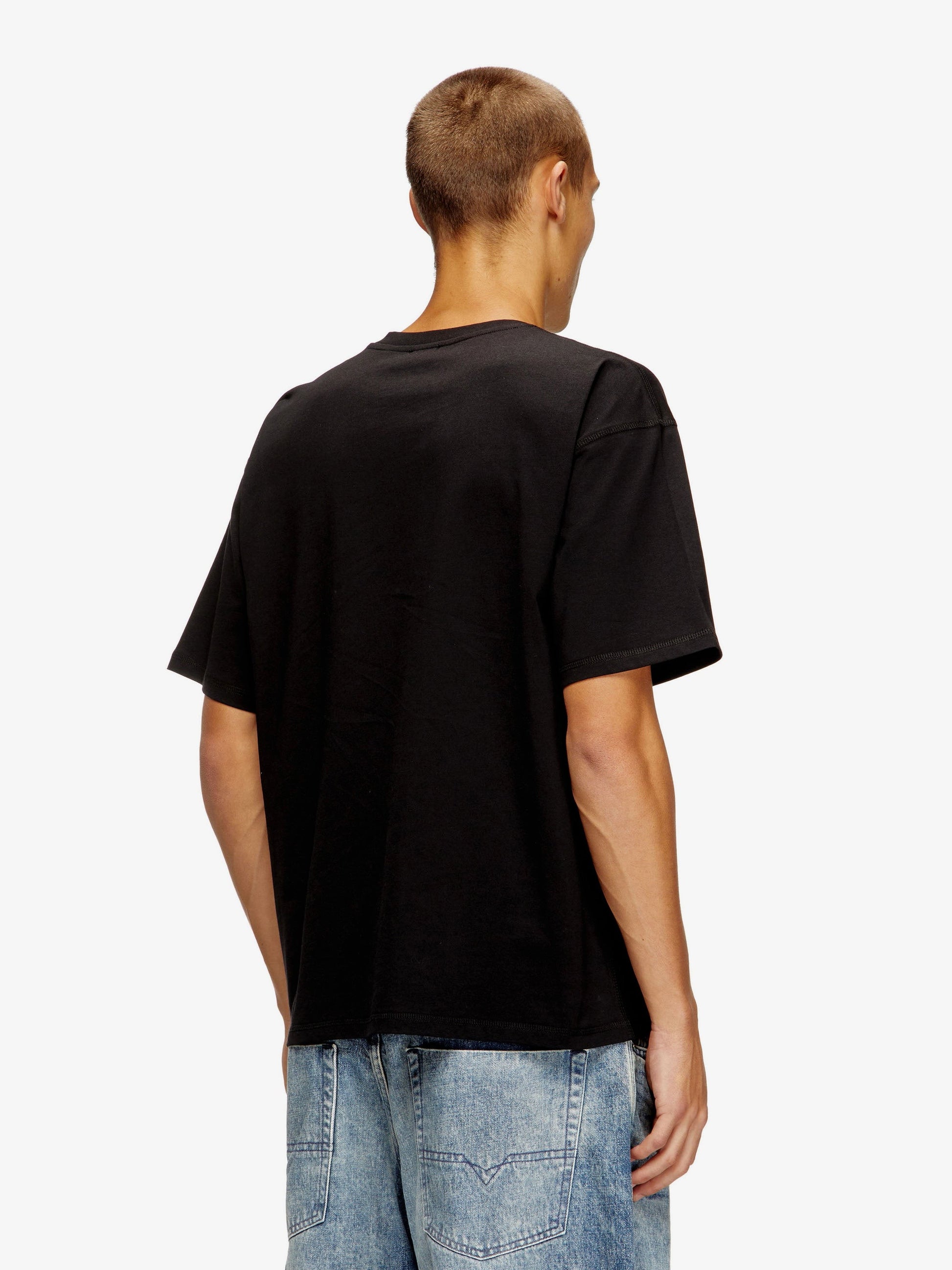 Diesel Men's Cotton Shirt Black