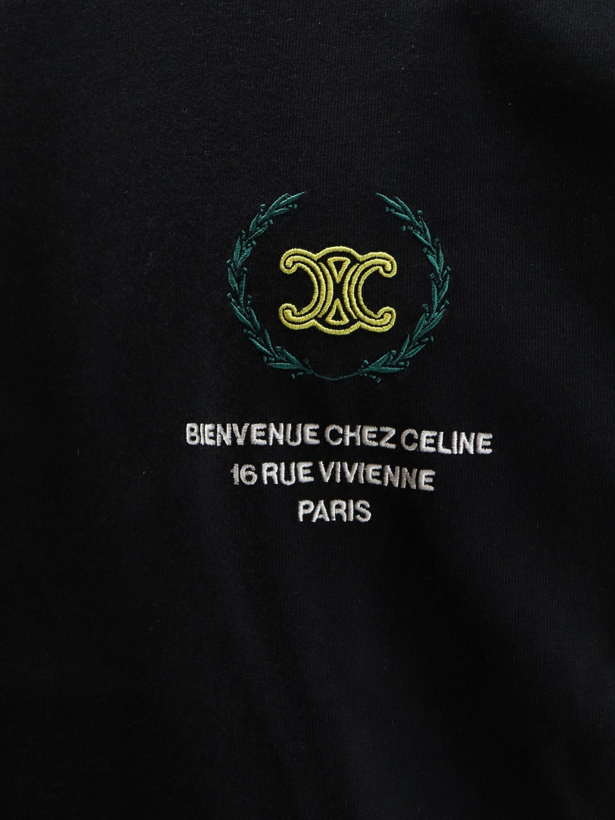 Celine Men's Cotton Shirt Black