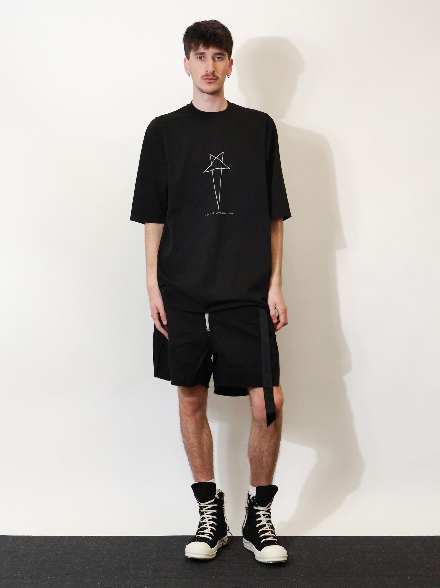 DRKSHDW Men's Cotton Shirt Black