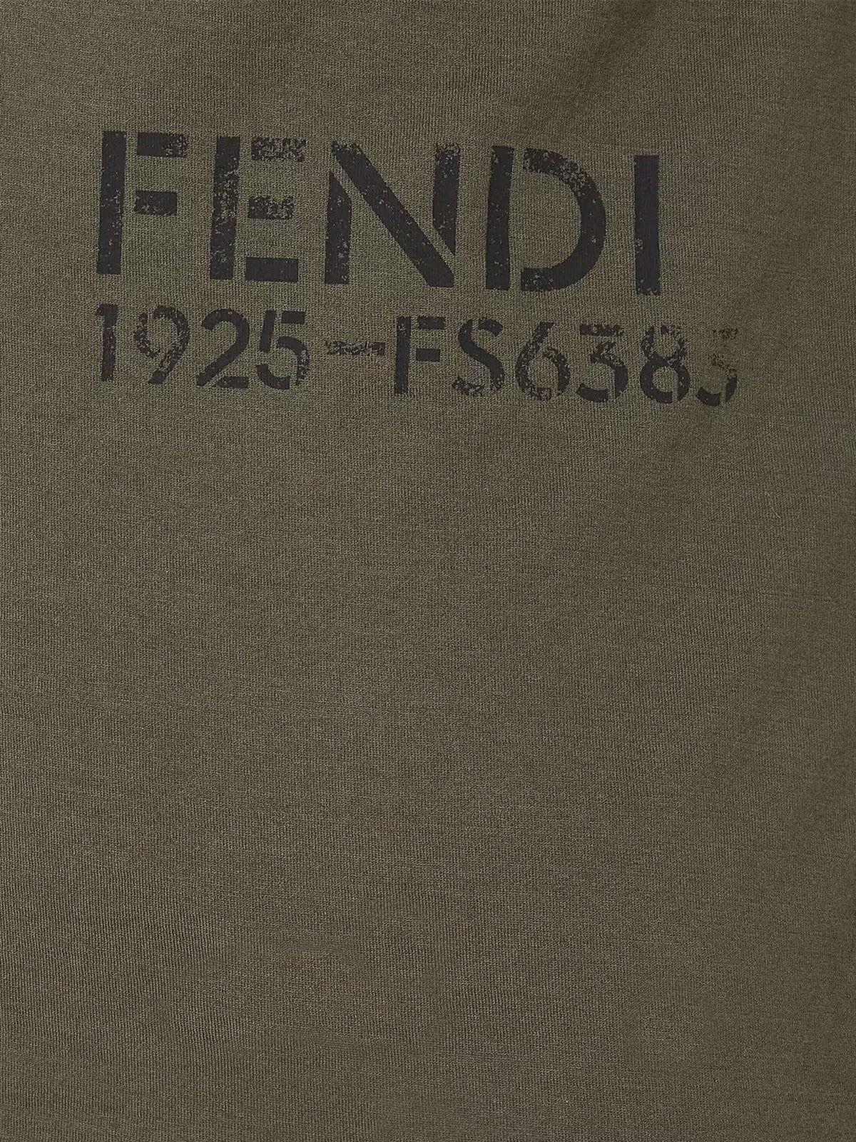 Fendi Men's Cotton Shirt Green