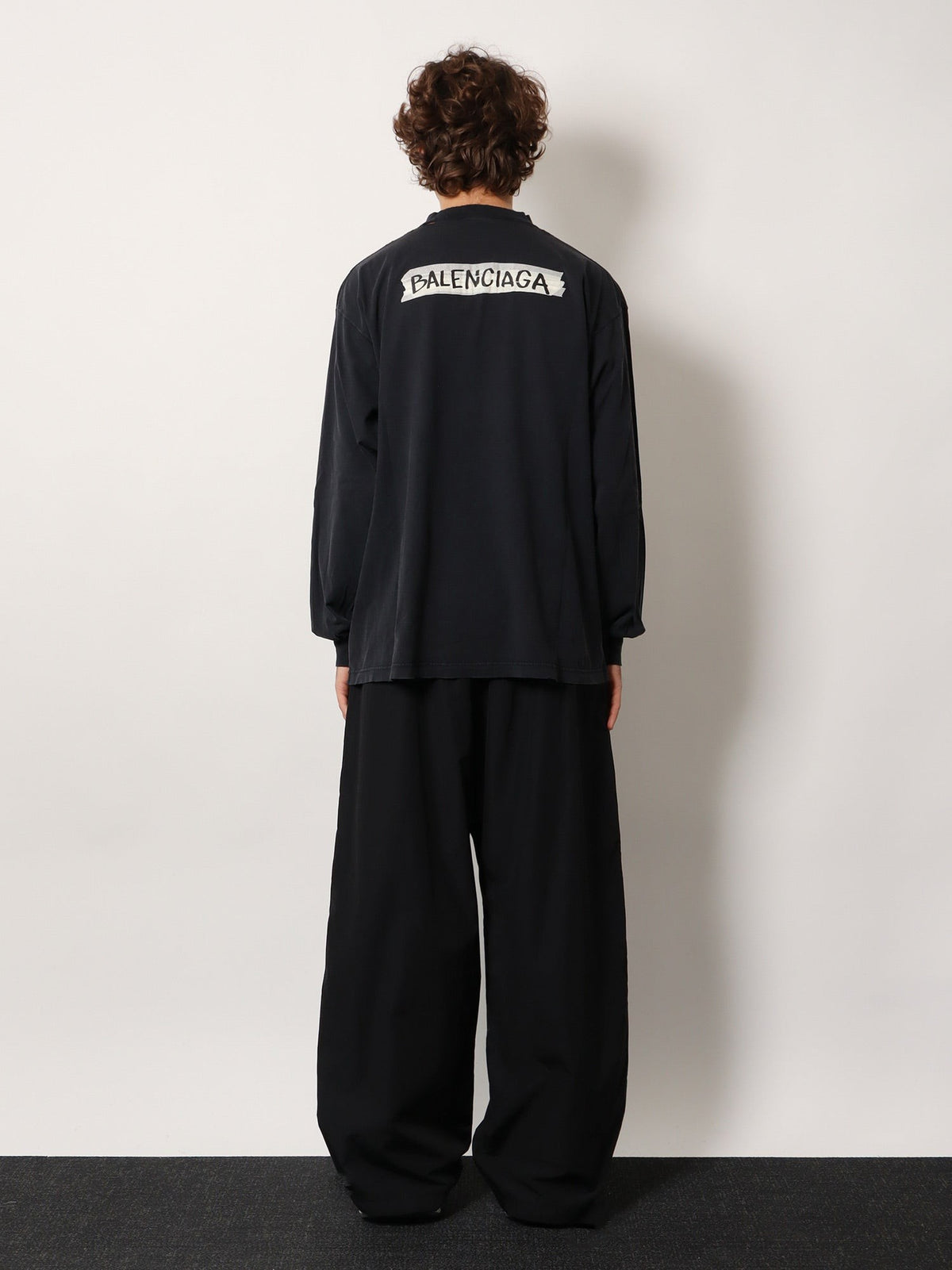 Balenciaga Men's Cotton Shirt Black
