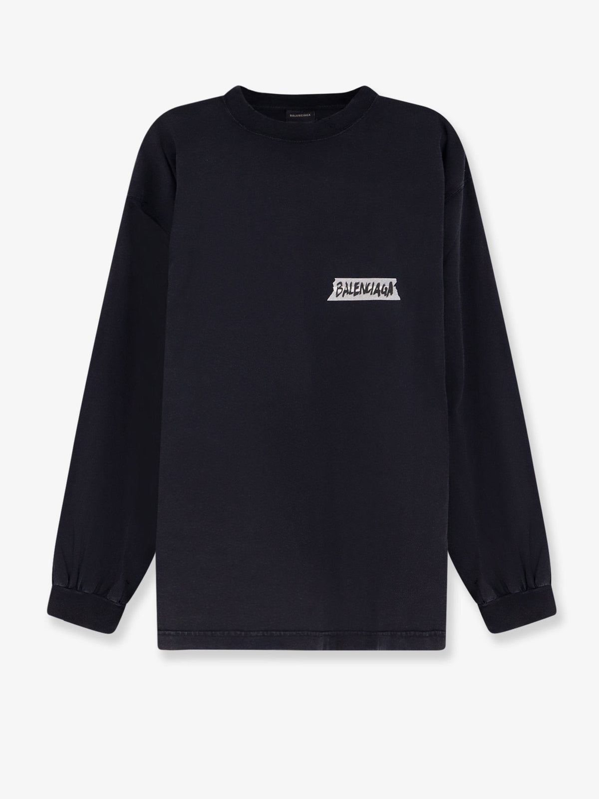 Balenciaga Men's Cotton Shirt Black