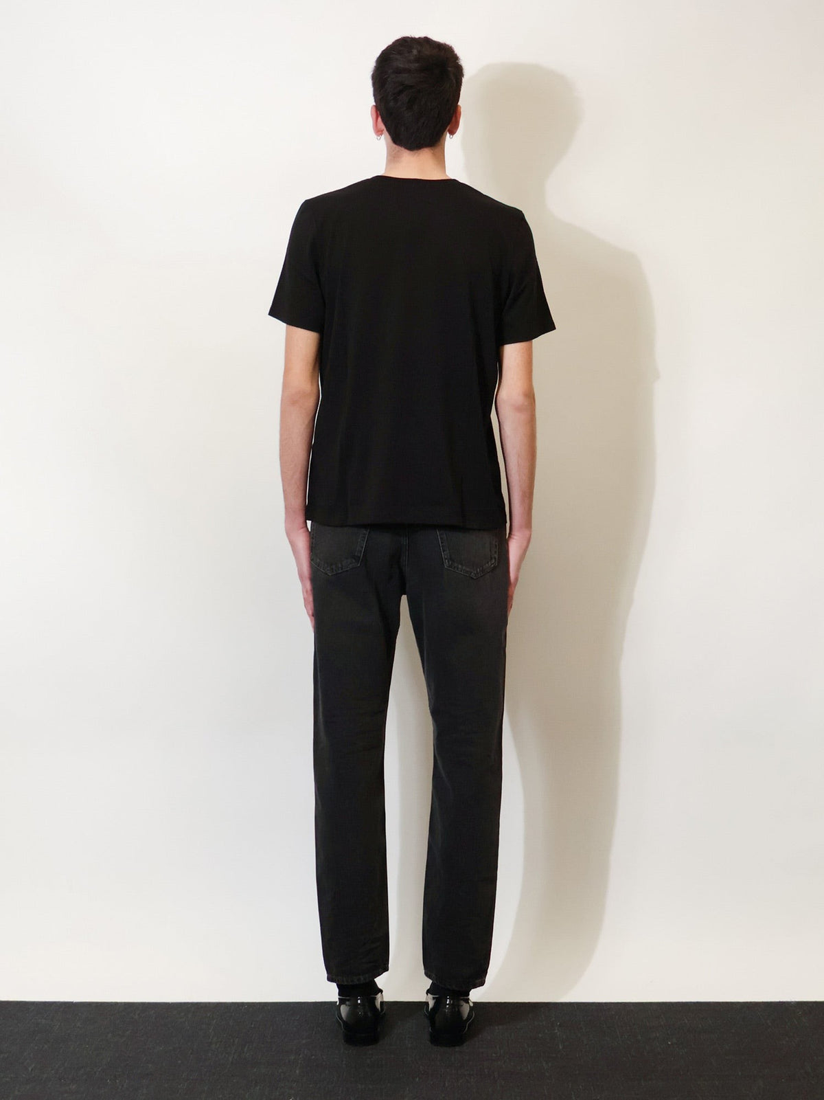 Saint Laurent Men's Cotton Shirt Black