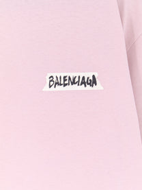 Balenciaga Women's Cotton Shirt Blue