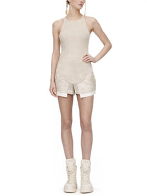 Rick Owens Women's Cotton Tank Top Beige