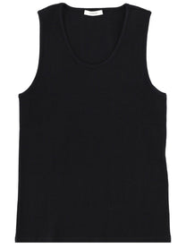 Lemaire Men's Cotton Tank Top Black
