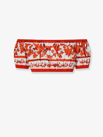 Dolce &amp; Gabbana Women's Maiolica Top Orange