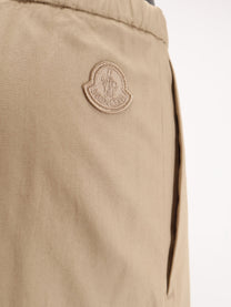 Moncler Women's Grosgrain Pants Beige
