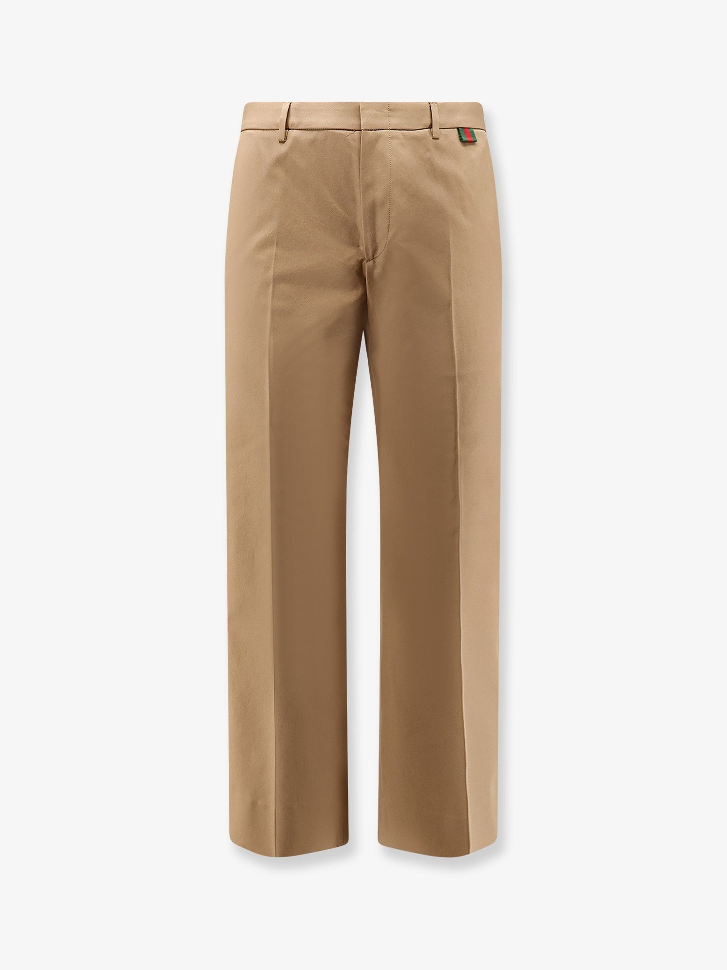 Gucci Men's Web Loop Pants Beige