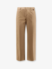 Gucci Men's Web Loop Pants Beige