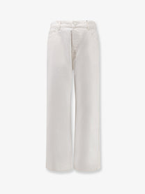 Ami Paris Men's Cotton Trousers White