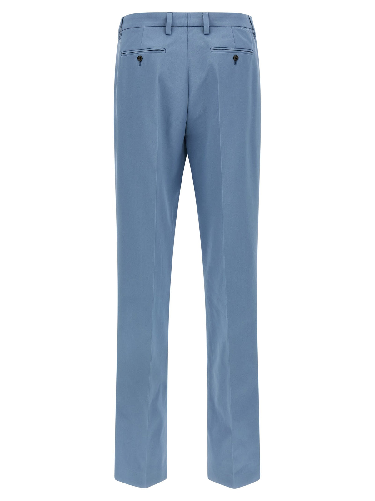 PRADA Cotton Trousers Blue