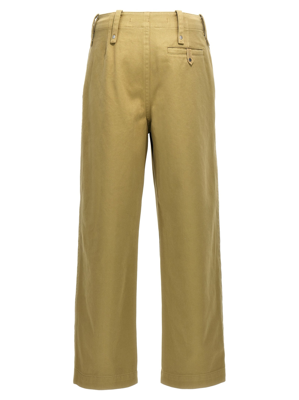 Burberry Cotton Trousers Beige