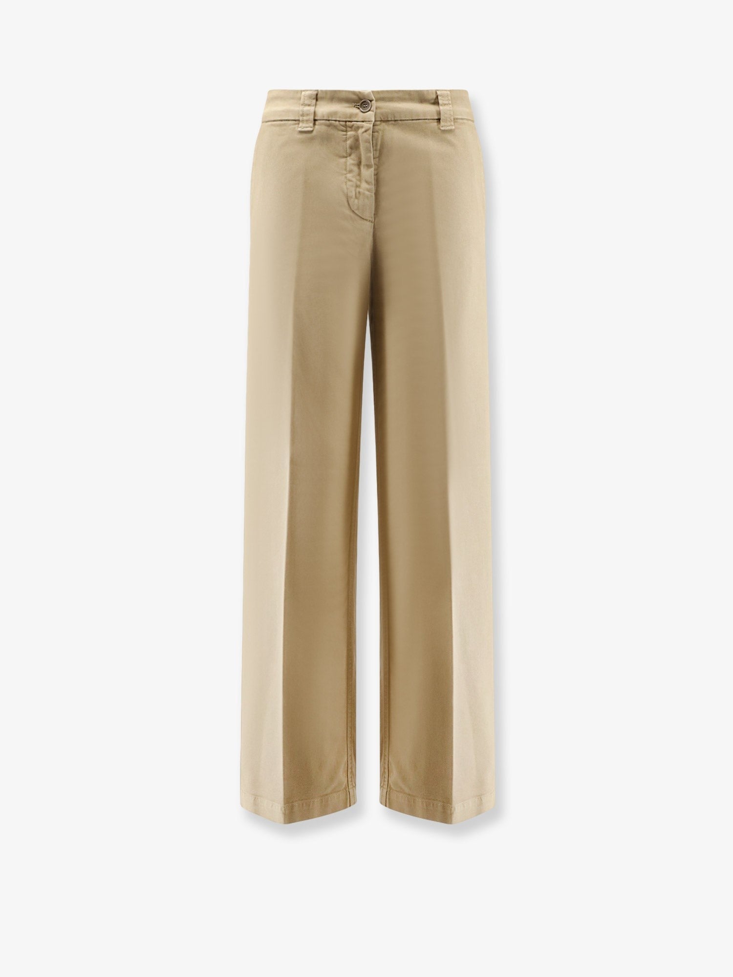 ASPESI Women's Cotton Trousers Green