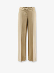 ASPESI Women's Cotton Trousers Green
