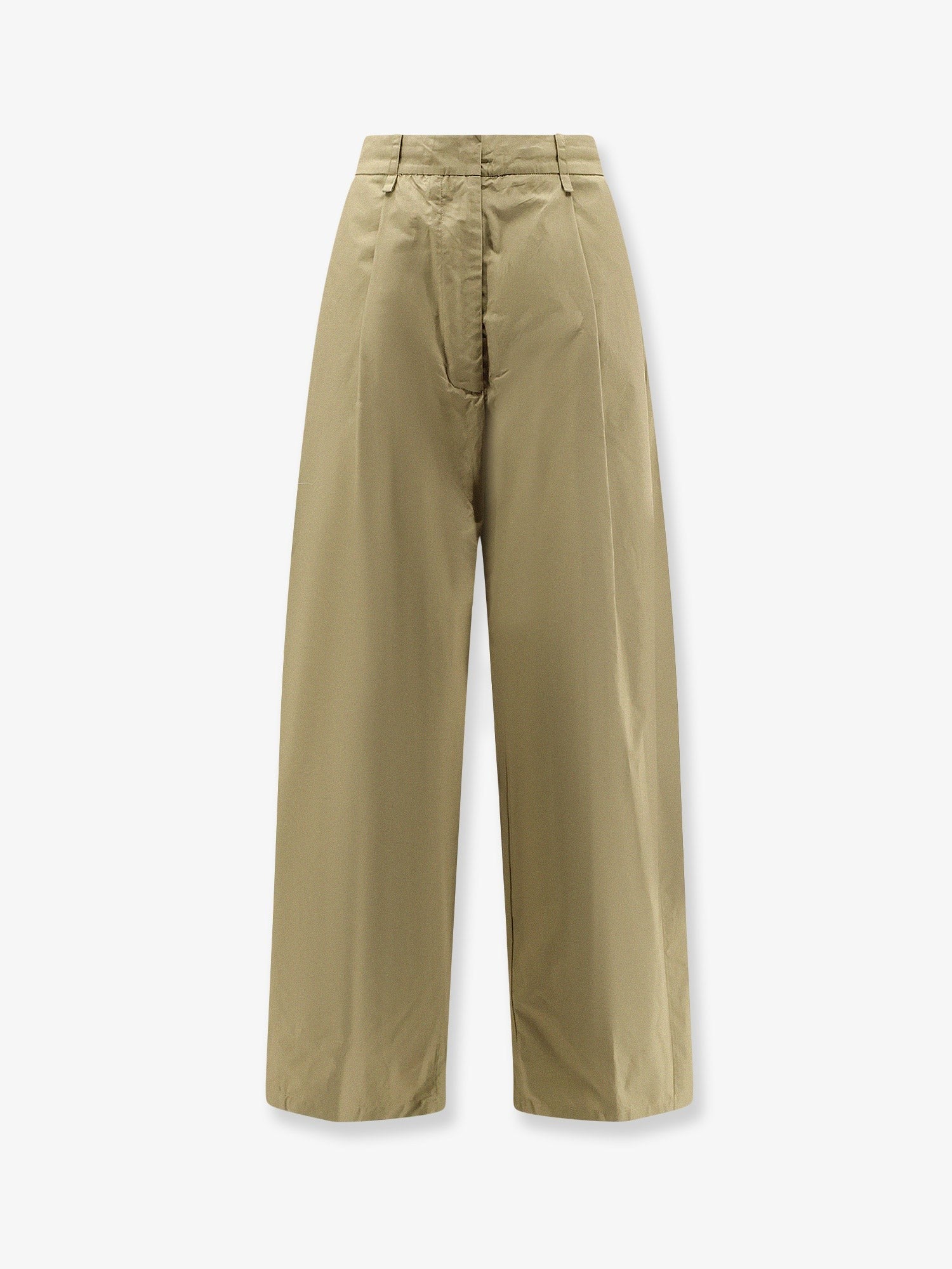 Nude Women's Cotton Trousers Green