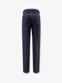 ASPESI Women's Cotton Trousers Blue