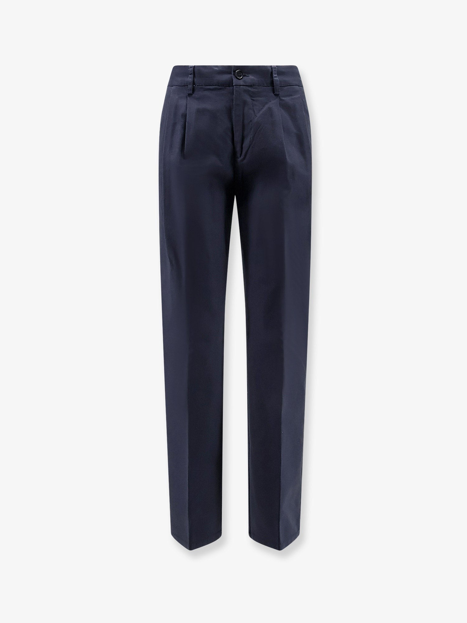 ASPESI Women's Cotton Trousers Blue
