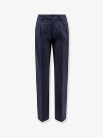 ASPESI Women's Cotton Trousers Blue