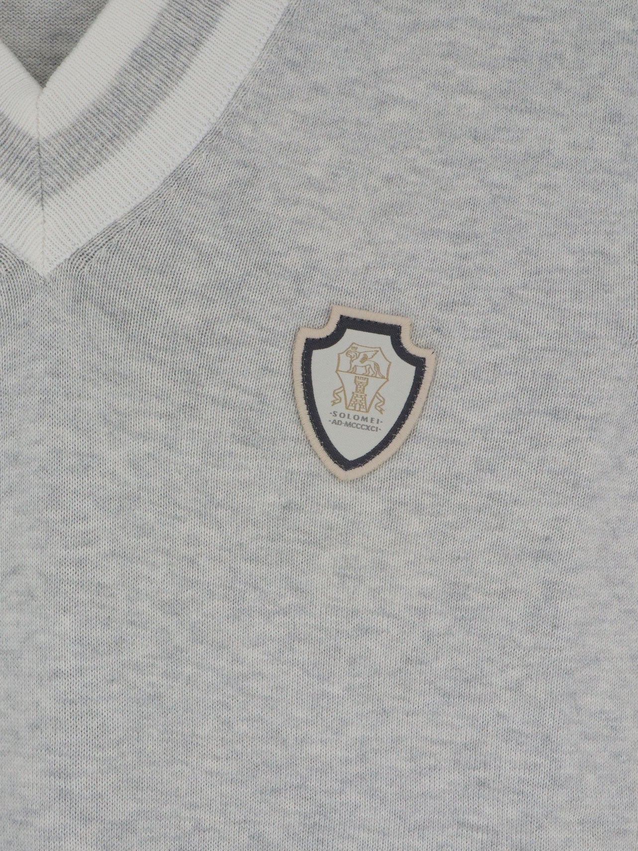 Brunello Cucinelli Men's Heraldic Vest Grey