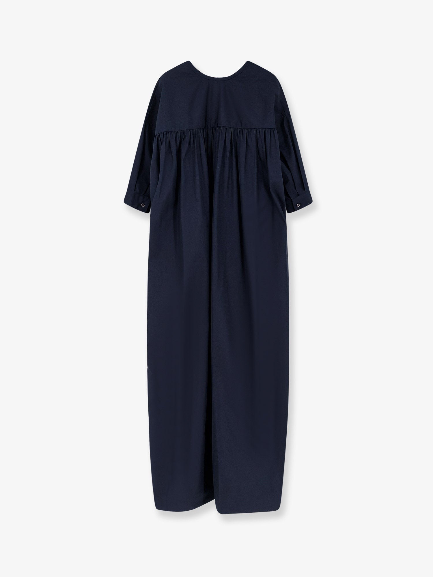 ASPESI Women's Cottton Long Dress Blue