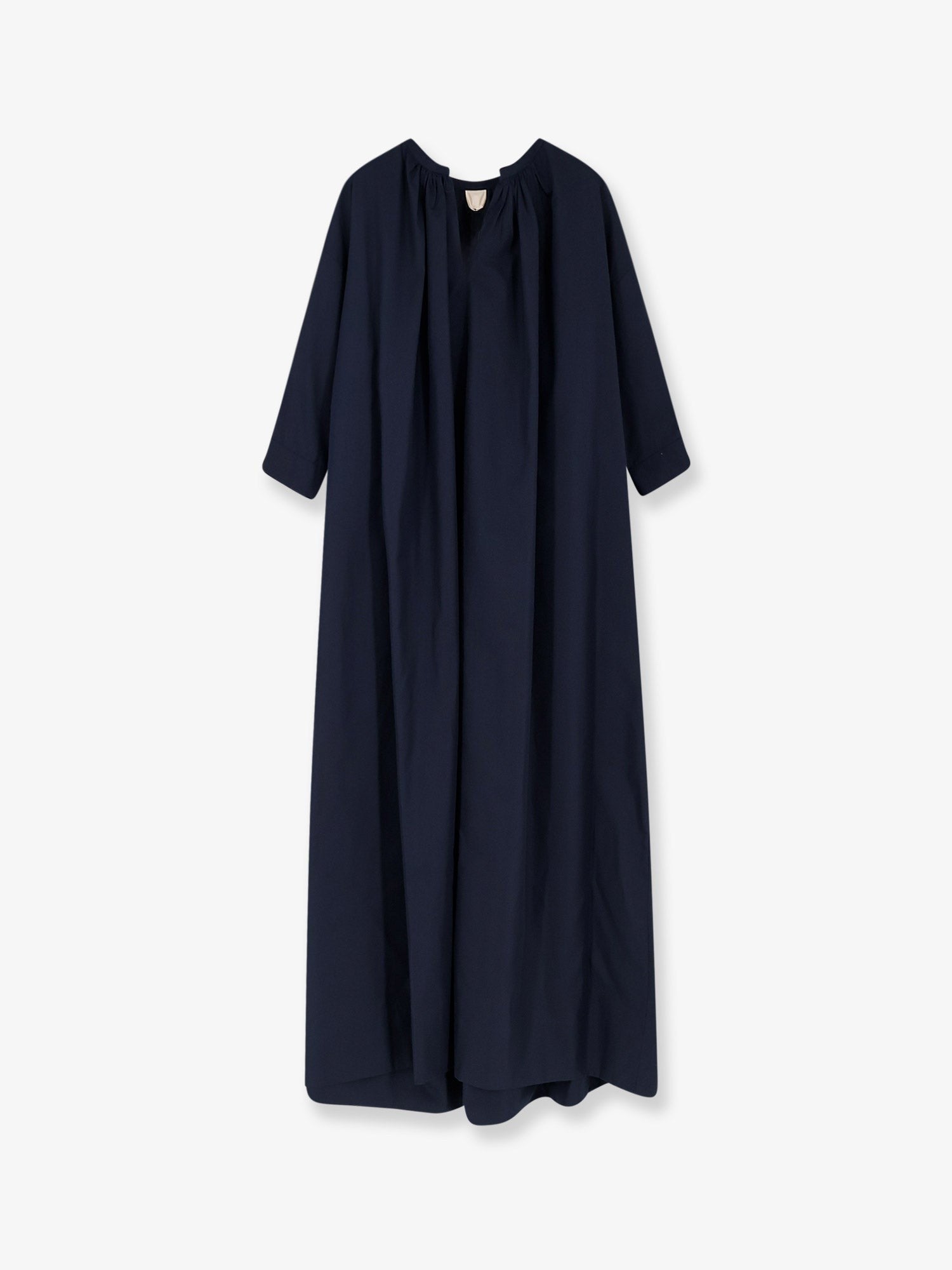ASPESI Women's Cottton Long Dress Blue
