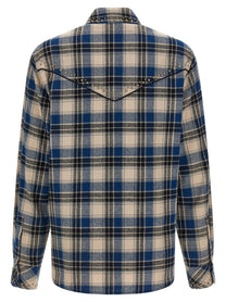 Parosh Cowboy Shirt Gold