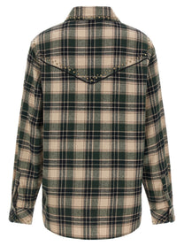 Parosh Cowboy Shirt Green