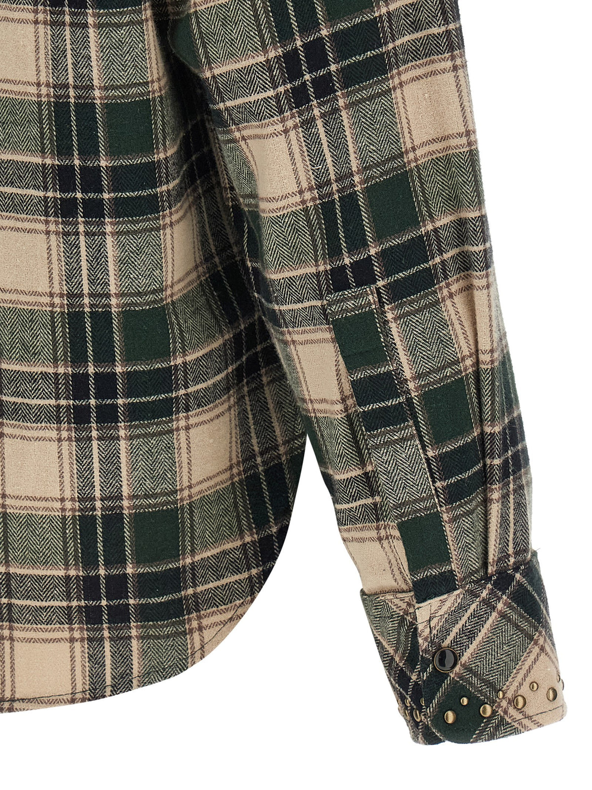 Parosh Cowboy Shirt Green