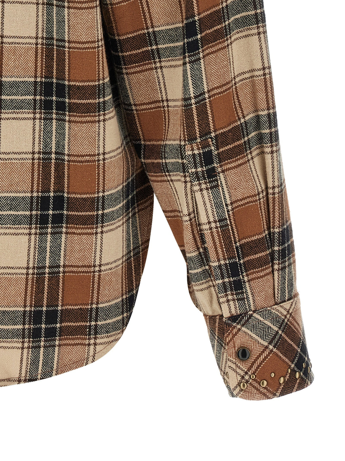 Parosh Cowboy Shirt Brown