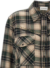 Parosh Cowboy Shirt Green