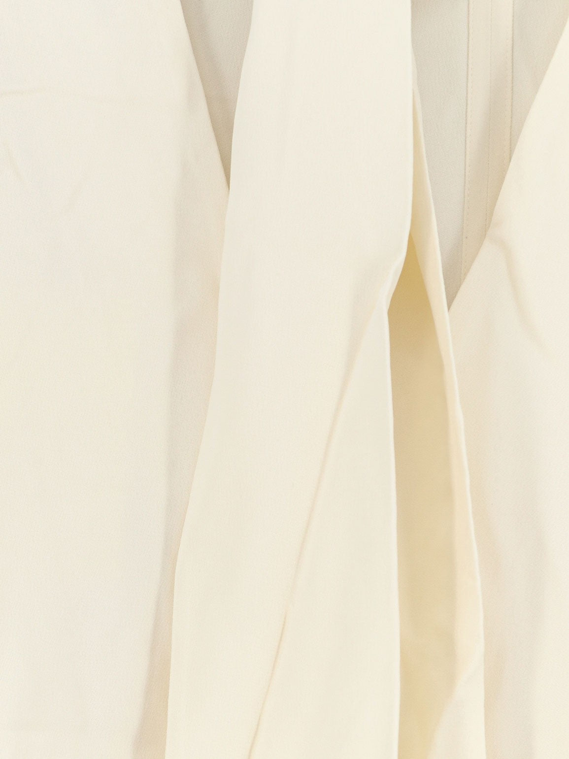 Toteme Women's Cowl Neck Viscose Shirt White