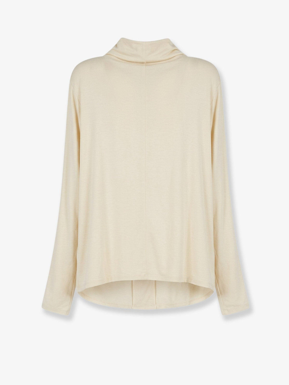 Toteme Women's Cowl Neck Viscose Shirt White