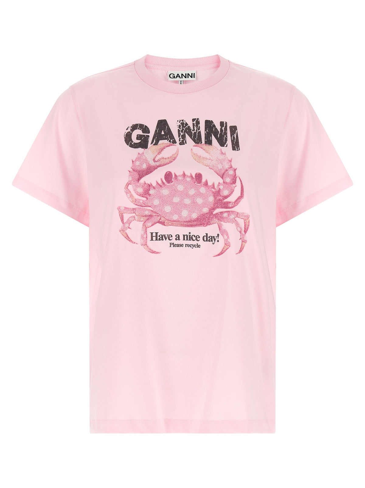 Ganni Crab Shirt Blue