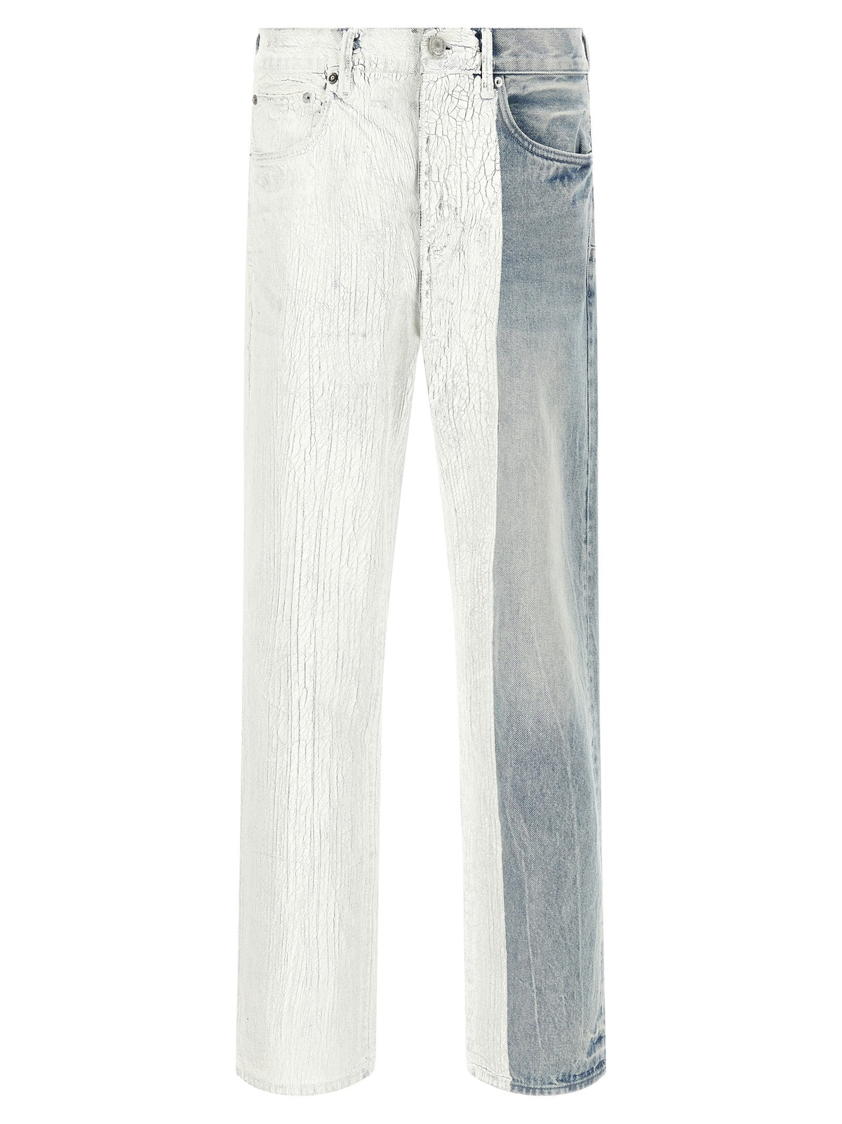 PURPLE BRAND Crackle Silver Jeans Blue