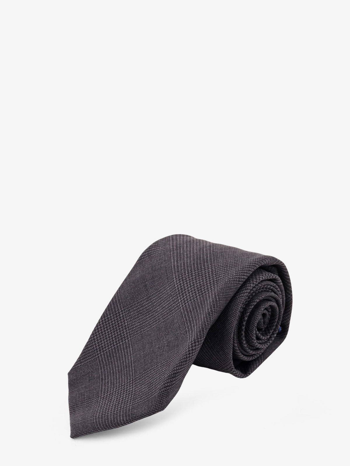 Kiton Men's Wool Tie Grey
