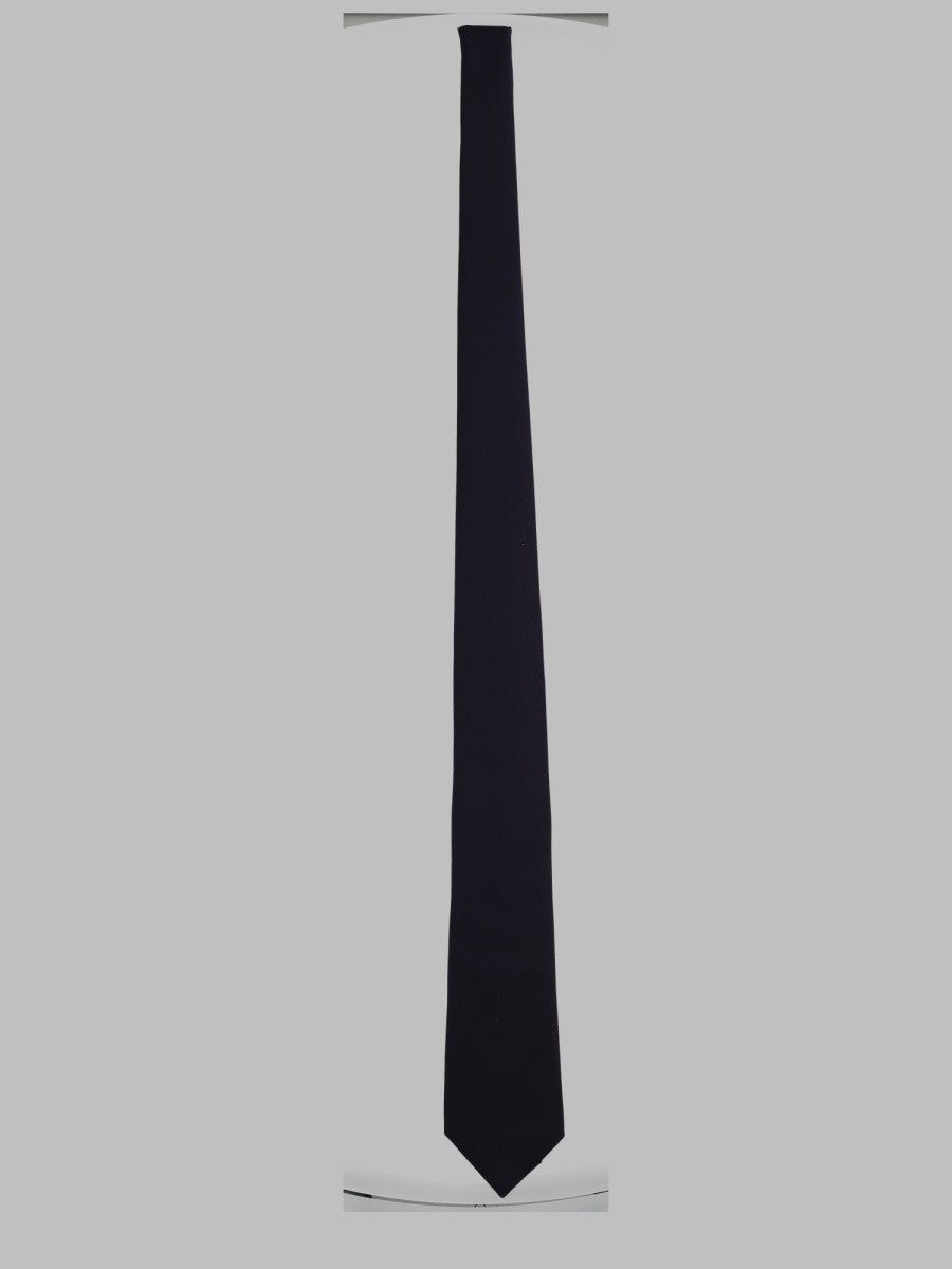 Giorgio Armani Men's Cravatta in Pura Seta Black